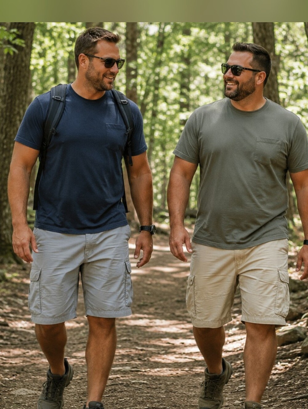 Columbia Lot of (2) Silver Ridge Cargo Shorts Hiking Outdoor Gorpcore Men's 38